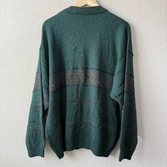 Giramondo Alpaca/Merino Wool/Polyester blend vintage cardigan. - Picture 2 of 5